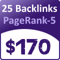 25 backlinks pagerank5
