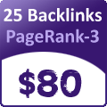 25 backlinks pagerank3