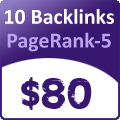 10 backlinks pagerank5